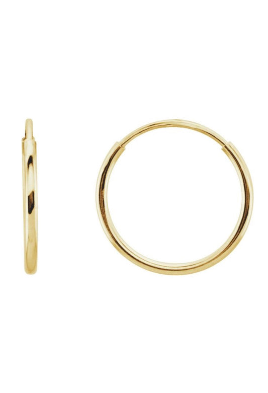 12mm Endless Huggie Earring