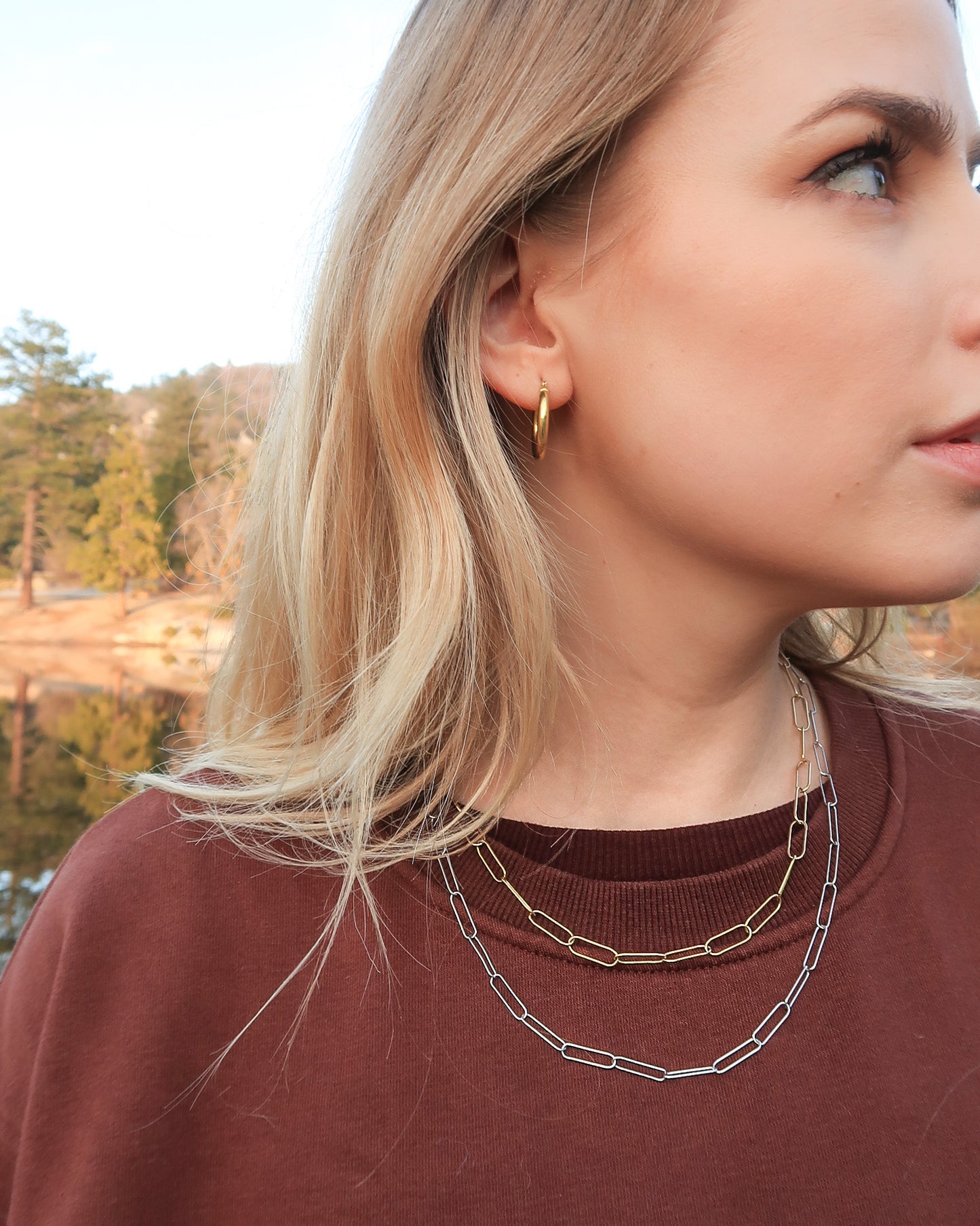 The Golden Penny Paperclip Chain